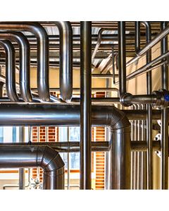 Process Steam Supply Piping - Natural Gas Heating