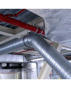 Supply or Return Air Ductwork Insulation - Natural Gas Heating